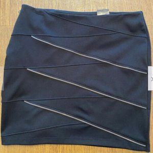 Allen B. by Allen Schwartz Women Black Casual Skirt 8 New With Tags